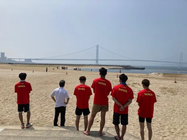 大蔵海岸海の監視員募集開始です♪大蔵海岸２０２６！！